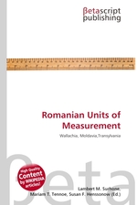 Romanian Units of Measurement