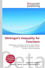 Wirtingers Inequality for Functions