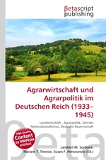 Agrarwirtschaft und Agrarpolitik im Deutschen Reich (1933–1945)