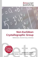 Non-Euclidean Crystallographic Group