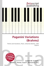 Paganini Variations (Brahms)