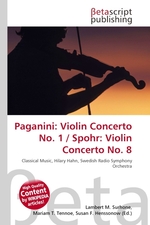 Paganini: Violin Concerto No. 1 / Spohr: Violin Concerto No. 8