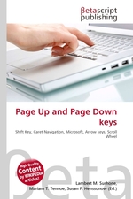 Page Up and Page Down keys