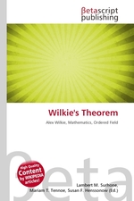 Wilkies Theorem