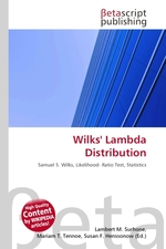 Wilks Lambda Distribution