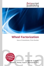 Wheel Factorization