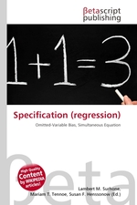 Specification (regression)