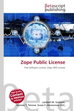 Zope Public License