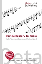 Pain Necessary to Know