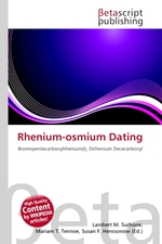 Rhenium-osmium Dating