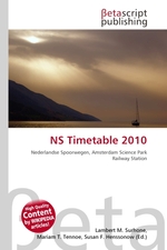 NS Timetable 2010