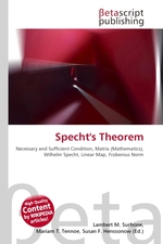 Spechts Theorem