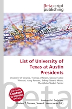 List of University of Texas at Austin Presidents