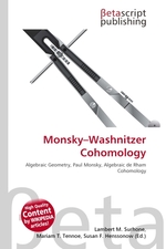 Monsky–Washnitzer Cohomology