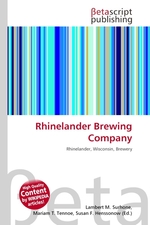 Rhinelander Brewing Company