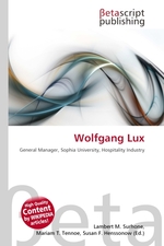 Wolfgang Lux