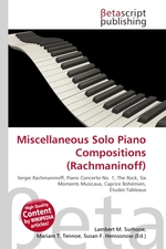 Miscellaneous Solo Piano Compositions (Rachmaninoff)