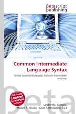 Common Intermediate Language Syntax