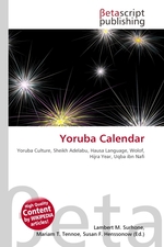 Yoruba Calendar