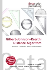 Gilbert–Johnson–Keerthi Distance Algorithm