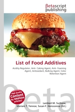 List of Food Additives