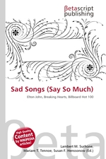 Sad Songs (Say So Much)