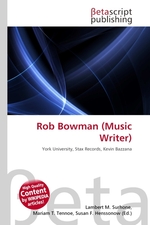 Rob Bowman (Music Writer)