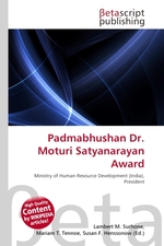Padmabhushan Dr. Moturi Satyanarayan Award