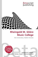 Rheingold M. Gliere Music College