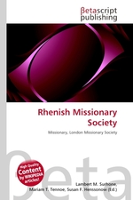 Rhenish Missionary Society