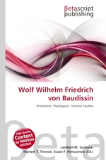 Wolf Wilhelm Friedrich von Baudissin