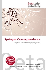 Springer Correspondence