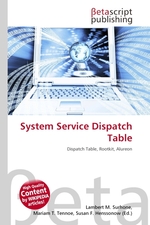 System Service Dispatch Table
