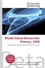 Rhode Island Democratic Primary, 2008