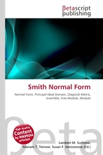 Smith Normal Form