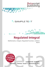 Regulated Integral