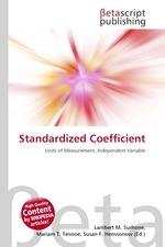 Standardized Coefficient
