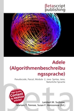 Adele (Algorithmenbeschreibungssprache)