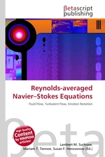 Reynolds-averaged Navier–Stokes Equations