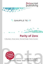 Parity of Zero