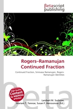 Rogers–Ramanujan Continued Fraction