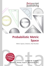 Probabilistic Metric Space