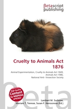 Cruelty to Animals Act 1876