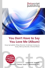 You Dont Have to Say You Love Me (Album)