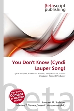 You Dont Know (Cyndi Lauper Song)