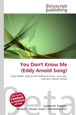 You Dont Know Me (Eddy Arnold Song)