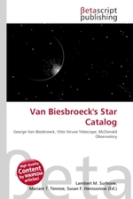 Van Biesbroecks Star Catalog