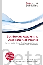 Societe des Acadiens v. Association of Parents