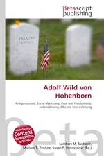 Adolf Wild von Hohenborn