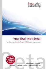 You Shall Not Steal